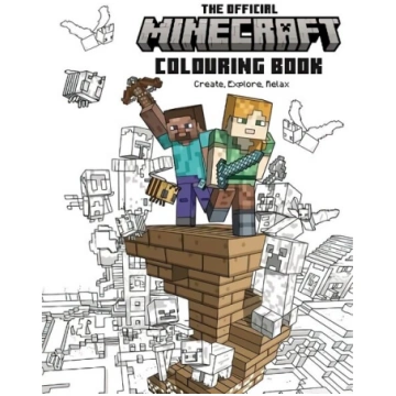 Official Minecraft Colouring Book