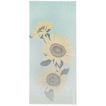 vidaXL kukaiņu aizkars durvīm, 90x200 cm, bambuss 