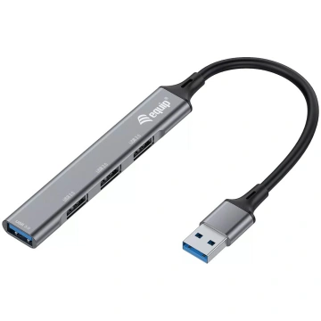USB centrmezgls Equip 4-Port USB 3.0/2.0 Hub