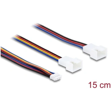 Delock Y-Fan Cable 1 x JST PH 4 pin PWM female to 