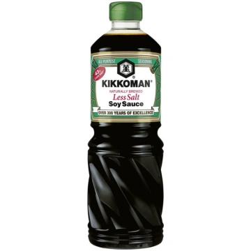 Sojas mērce KIKKOMAN 43 % mazāk sāls 975 ML