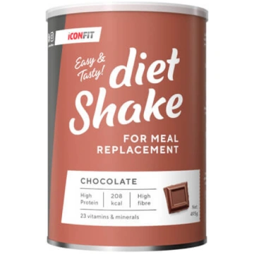 Diētiskais kokteilis ICONFIT Diet Shake, 495g (daž