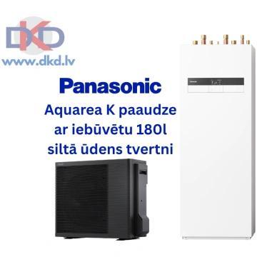 Panasonic Aquarea 7kW gaiss/ūdens siltumsūknis K p