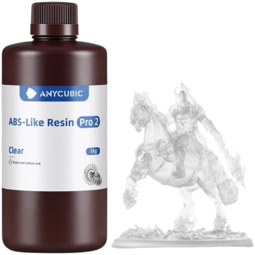 Anycubic ABS-Like Resin Pro 2 CLEAR Caurspīdīgi Fo