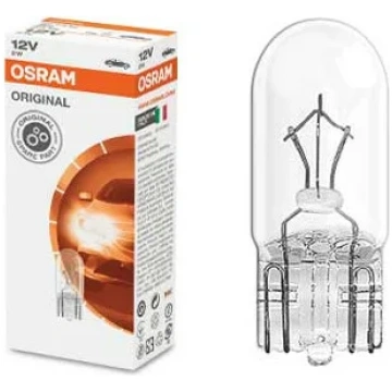 OSRAM Oriģinālā T10 W2W 2W 12V spuldze (1 gab) OSR