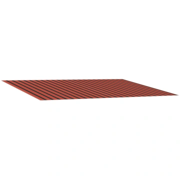 Markīzes rezerves audums oranžs un brūns 350 x 200