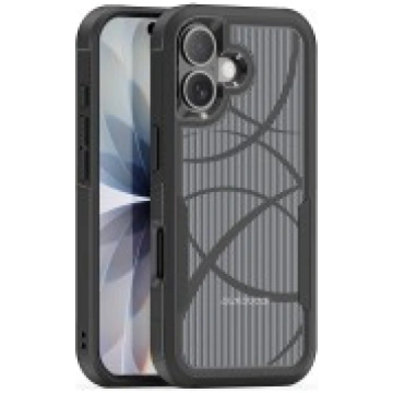 Maciņš Dux Ducis Shld Apple iPhone 17 black (Rhyth
