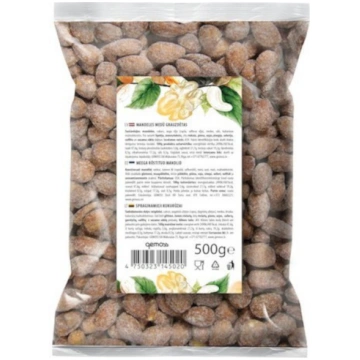 Medū grauzdētas mandeles 500g ZELTA RIEKSTS
