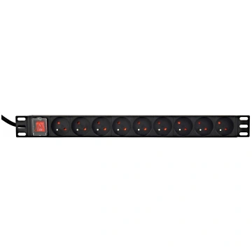 Gembird *Rack power strip PDU 9xFR 1U 16A F EG-PDU