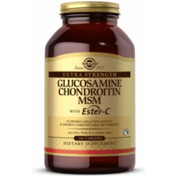 Glucosamine Chondroitin MSM with Ester-C Solgar 18