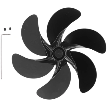 6 asmeņi kamīna ventilatora lāpstiņas nomaiņa Univ