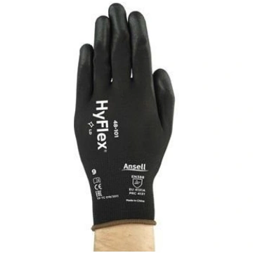 Cimdi HyFlex ar PU plaukstu N10