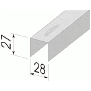 Horizontālais profils UD 30 garums 3m PR-0003