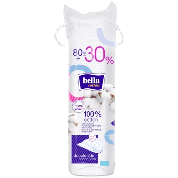BELLA Cotton +30 % vates diski, 80 gab
