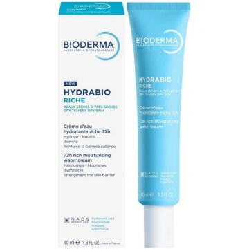 Sejas krēms Bioderma Hydrabio Riche, 40 ml