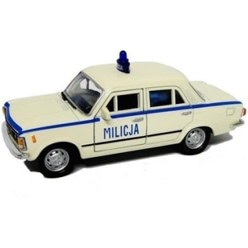 Welly Fiat 125p 1:39 Milicja biay WELLY 4891761239