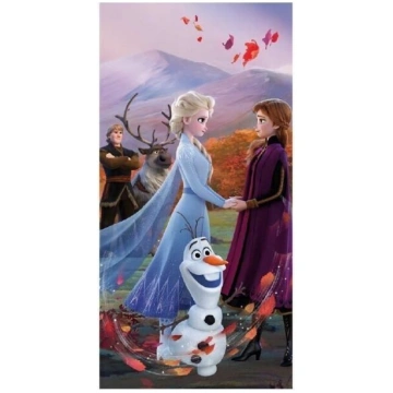 Pludmales dvielis Frozen 2 Wind, 70x140 cm
