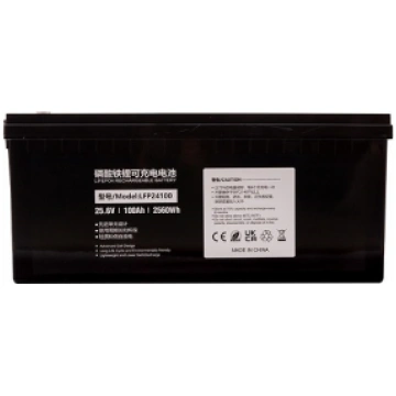 BATERIJA LITIJA DZELZS FOSFĀTS LIFEPO4 24V, 100AH