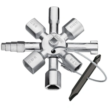 Knipex Universāla atslēga "TwinKey®", apkures un k