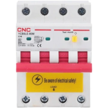 Residual Current Breaker with Over-Current, 4P, 16