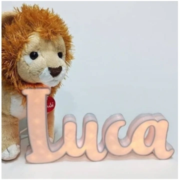 Custom name - 15cm / Up to 4 / Blue