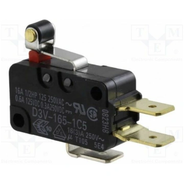 Microswitch SNAP ACTION; SPST-NO; OFF-(ON); D3V; I