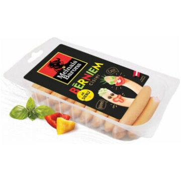 Cīsiņi bērniem ar sieru Melnais Barons 300g, KGS