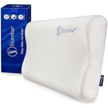 Slumbar Contour Memory Foam spilvens kakla, plecu 