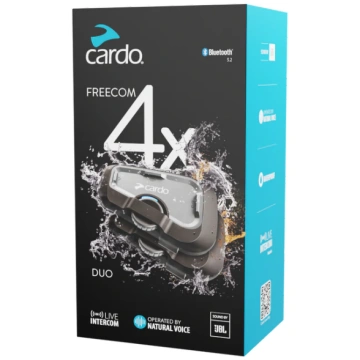 Cardo Freecom 4x DUO motociklininkų ryšio įranga