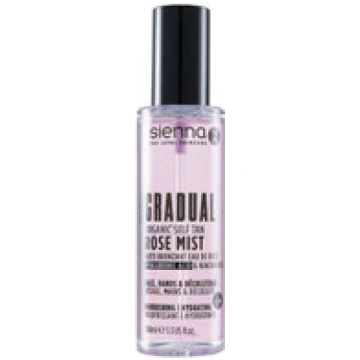 Sienna X Gradual Organic Self Tan Rose Mist 100ml