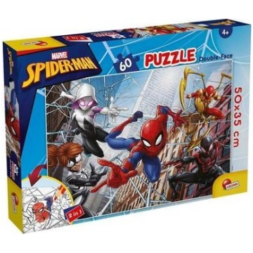 Lisciani LISCIANI MARVEL PUZZLE DF PLUS 60 SPIDERM