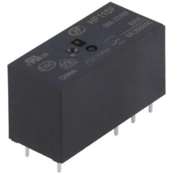 Relay: electromagnetic; DPDT; Ucoil: 6VDC; 8A; 8A/