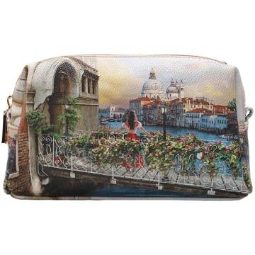 Ynot - Beauty Case Donna stampa città Yesbag