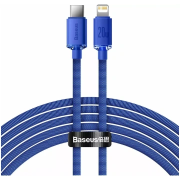 USB-C uz Lightning kabelis Baseus Crystal 20W PD 2