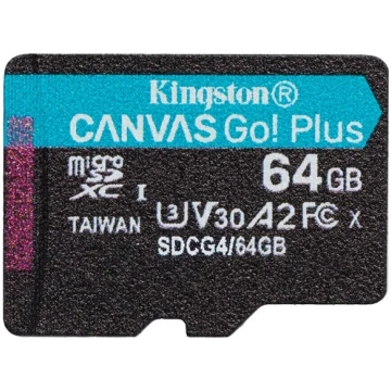 KINGSTON 64GB microSDXC Canvas be ADP