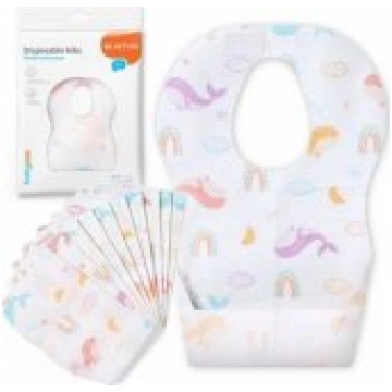 BabyOno 878 Disposable Bibs 10pcs ONO-0199-BABYONO
