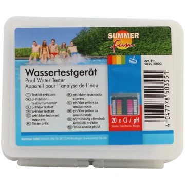 Pārbaudes lenta Chlorine & PH Tester