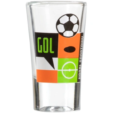 Šota glāžu komplekts Sports Channel Gol, stikls, 0