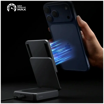 Bezvadu lādētājs 2‑in‑1 Spigen Essential Qi2.2 25W