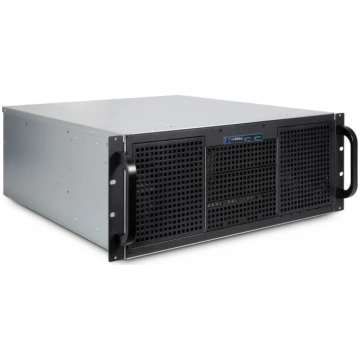 Servera korpuss Inter-Tech 4U-40248, melna krās