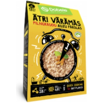 Auzu pārslas ātri vārāmās DOBELE, 500g (450-08219)