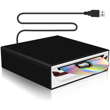 NHOPEEW Ārējais USB CD/DVD atskaņotājs automašīnai