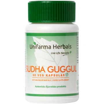 Unifarma Herbals Sudha Guggul 60 kapsulas
