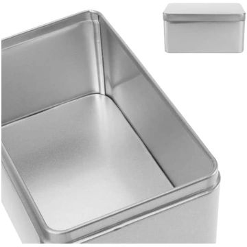 DOITOOL Metall-Blechdose mit Deckel, rechteckige W