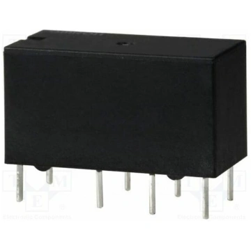 Relay: electromagnetic; DPDT; Ucoil: 12VDC; 2A; G5