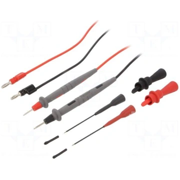 Test leads | probe tip,banana plug 4mm | 1.22m | b
