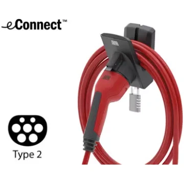 DEFA eConnect uzlādes kabeļa sienas turētājs, Type