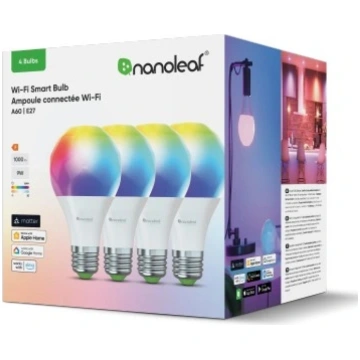 Essentials Smart A60 E27 WiFi 9W 4pcs NANOLEAF N75