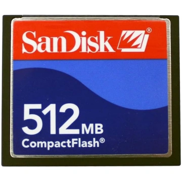 Sandisk 512 MB CompactFlash CF karte ANEB00005ICE2