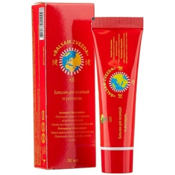 Balsam Zvezda Balzams inhalācijām un ierīvēšānai, 